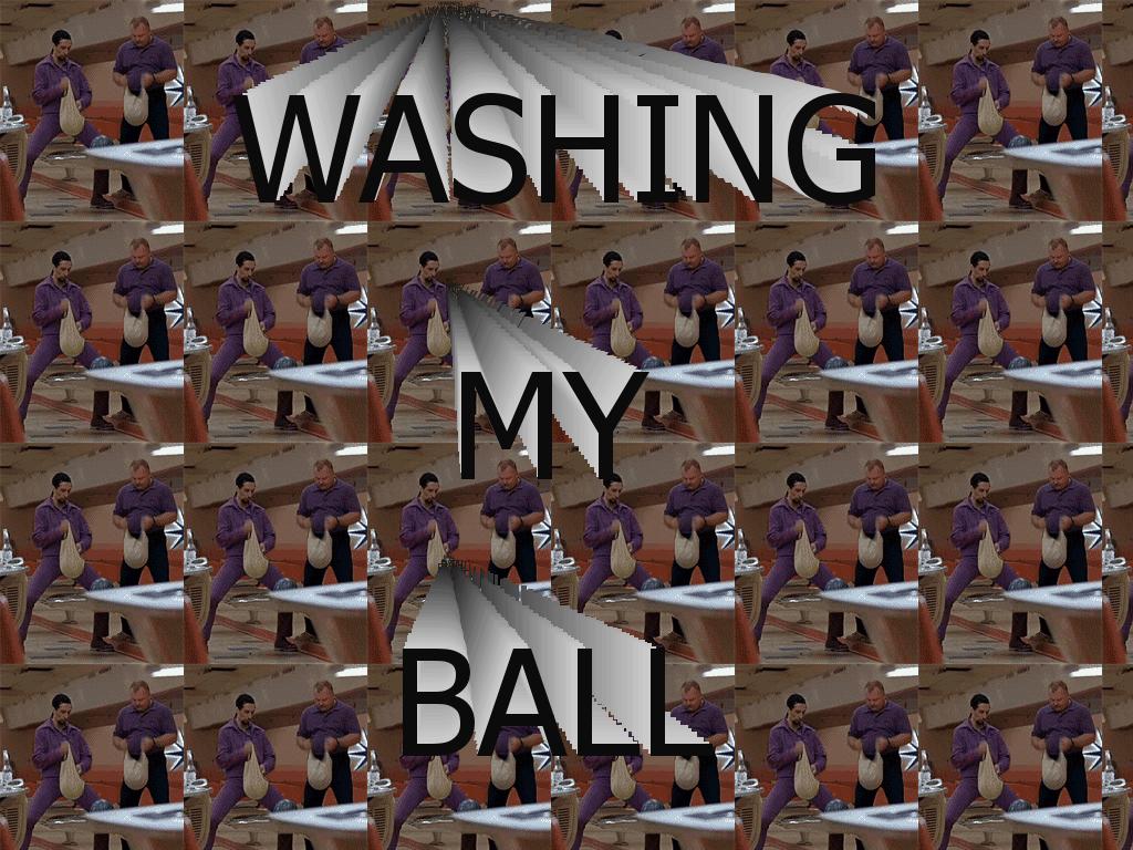 washingmyball
