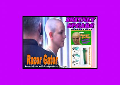 New Britney Spears Edition Razor Gator