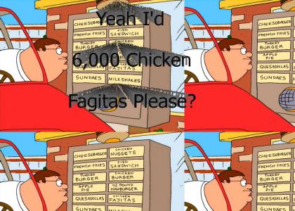 Peter: Chicken Fajitas