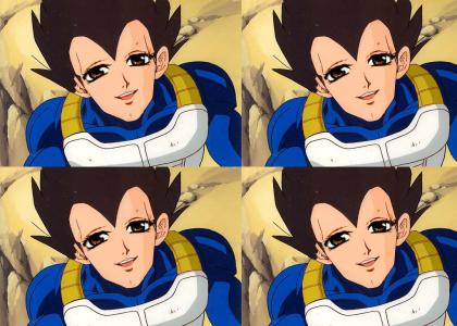 The scariest Vegeta pic ever!