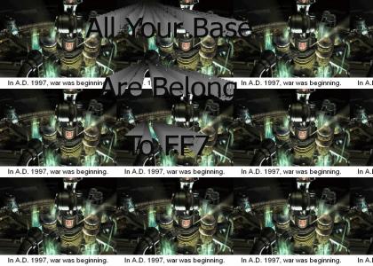 All Your Base Are Belong to FF7(refresh after load)