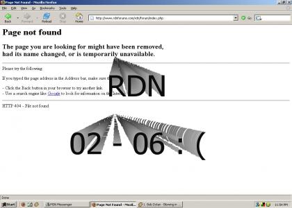 RDN is down :(