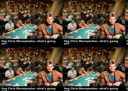 Macgyver is good at poker