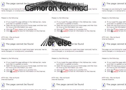 Campaign - Camoron for mod or w/e