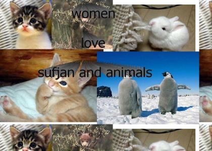 Sufjan and cute animals will get you laid.