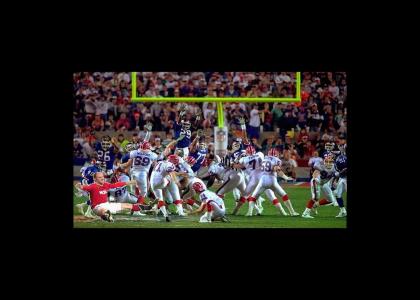 RooneyTMND: Rooney goes back in time to play a real sport and causes Scott Norwood to miss the field goal in Super Bowl XXV