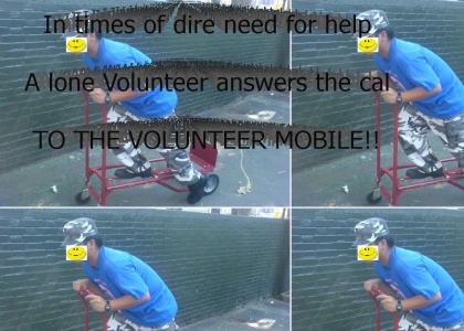 TO THE VOLUNTEER MOBILE