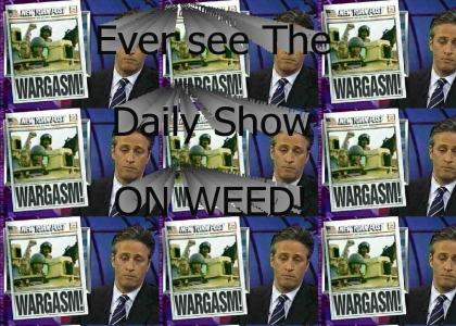 Daily show on weed