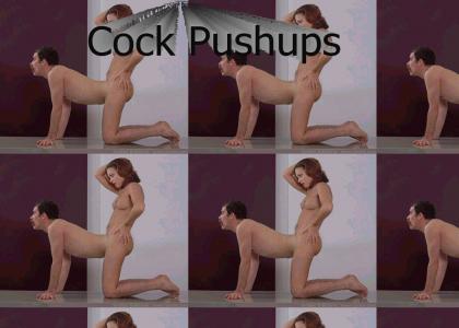 Cock Pushups (w/titties)