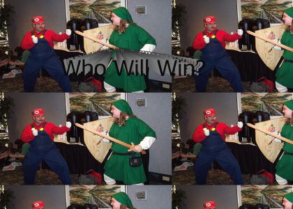 Mario Vs. Link