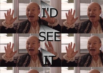 Patrick Stewart has a movie idea