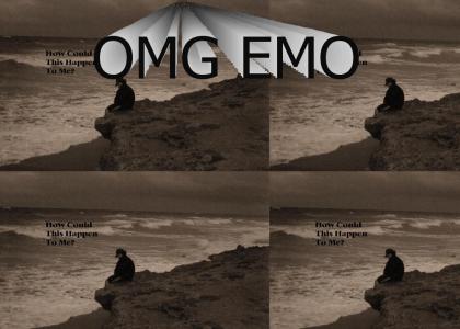 "Emo on the beach"