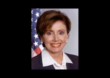 Nancy Pelosi stares into your soul