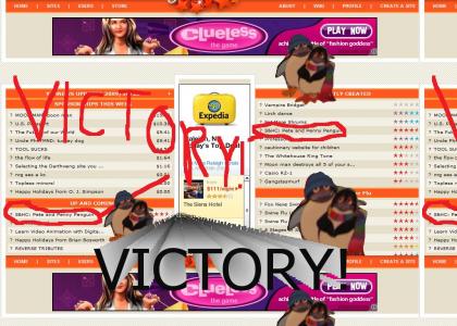 VICTORY! MY PETE & PENNY PENGUIN SITE REACHES U&C