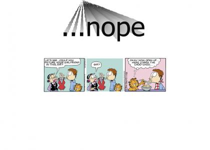 Is Jon Arbuckle ready to get laid?