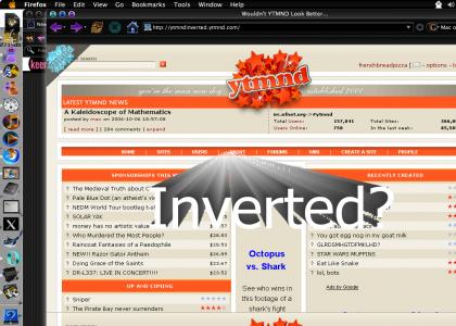 Wouldn't Wouldn't YTMND look better inverted look better inverted?