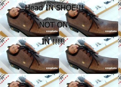 Head in Shoe