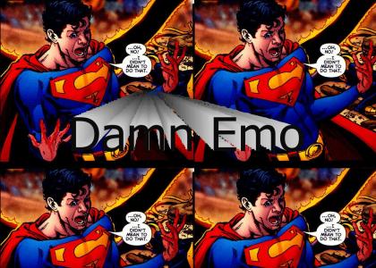 Superboy Prime being emo