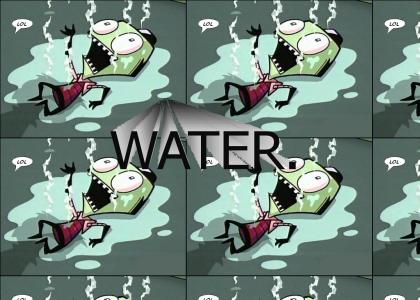 Invader Zim has ONE weakness