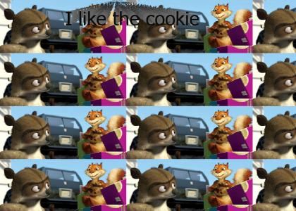 Hammy likes cookies ( Over the Hedge )
