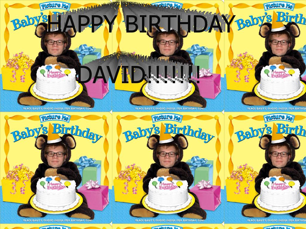 happybirthdaydavid