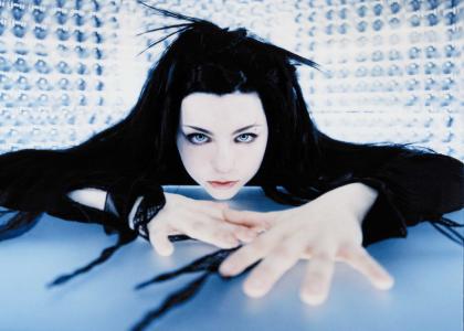 Amy Lee stares into your soul