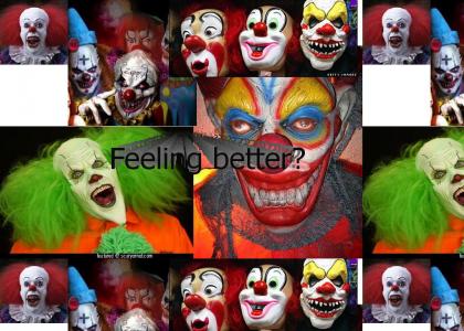 How to cure your phobia of clowns!