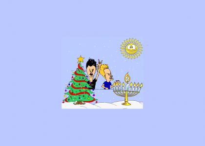 Happy Holidays from Beavis & Butthead