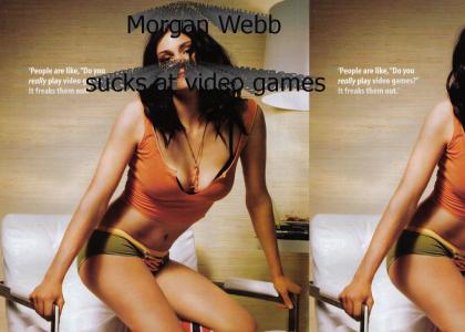 Morgan Webb sucks at video games