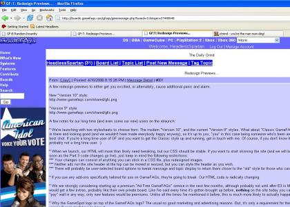 Gamefaqs redesign....Why???