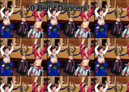 50 Belly Dancers