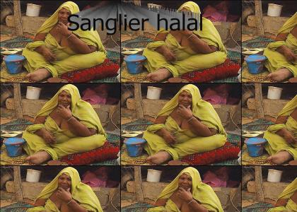sanglier halal