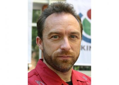 Jimmy Wales stares into your soul...