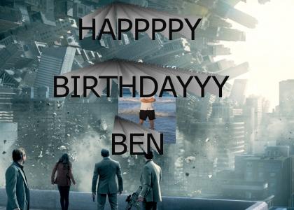 Happy Birthday Ben