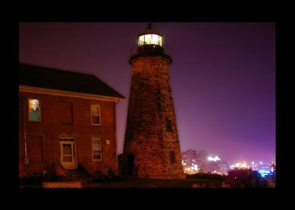 Danson is a lighthouse keeper