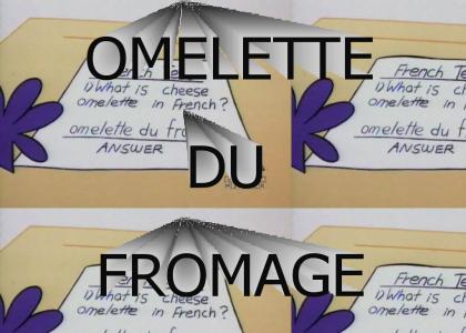 omelette du fromage