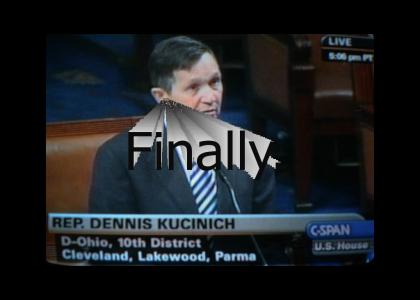 Rep. Kucinich submits articles of impeachment against George W Bush