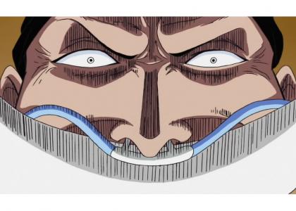 Whitebeard stares into your soul