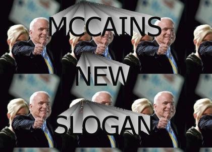 McCain's New Slogan