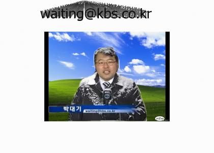 Frozen Korean Reporter uses Windows XP