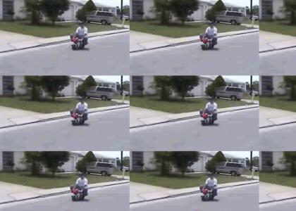 Epic Small Bike Maneuver