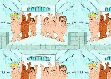 What happens in prison showers