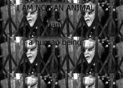 I am not an animal!!!