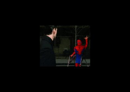 Crippled Spidey Returns....sort of... (Improved gif) Crippled Spidey Returns....sort of... (Improved gif)
