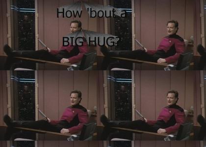How 'bout a BIG HUG?