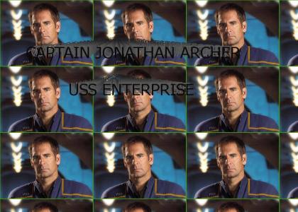 Captain Jonathan Archer of the USS Enterprise
