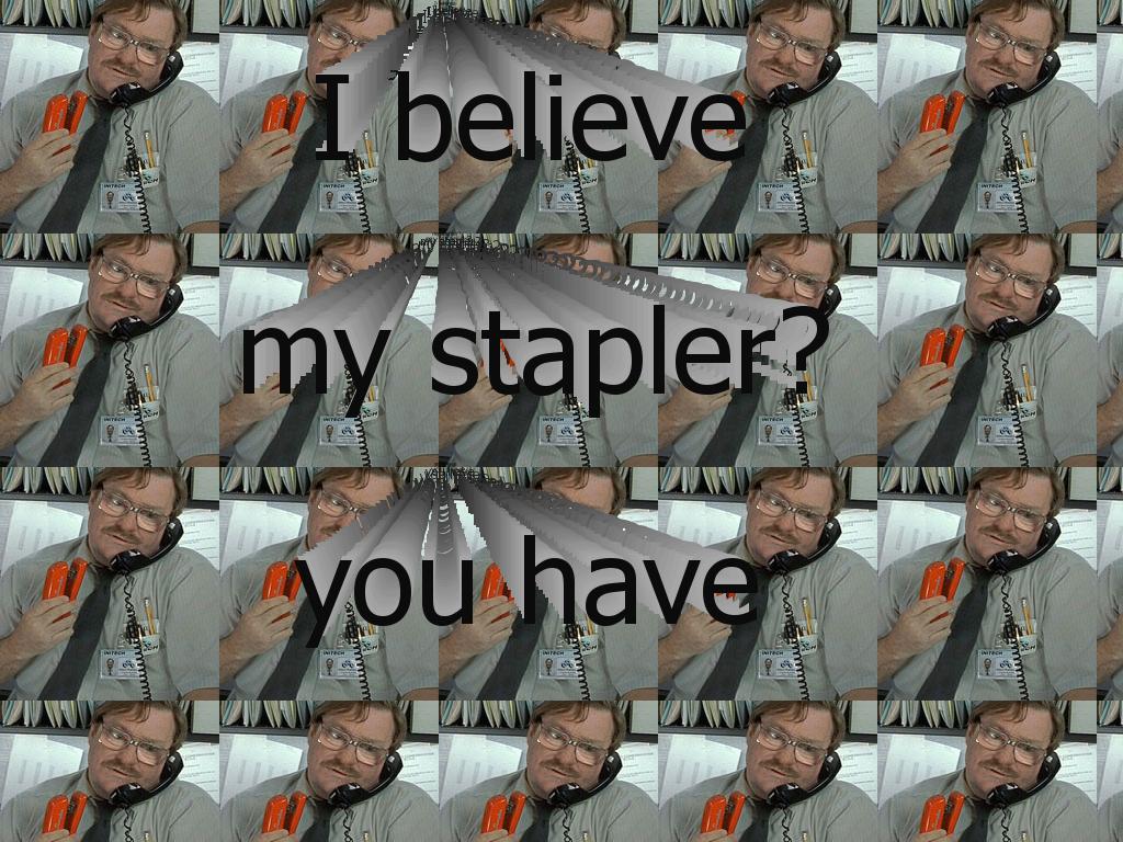 mystaplersong