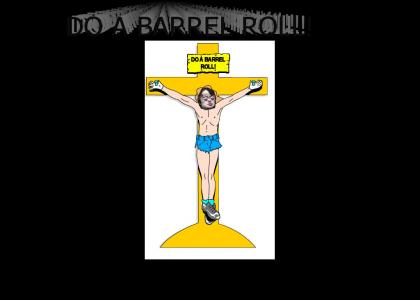 Jesus peppers does a barrel roll