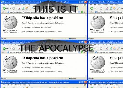 WIKIPEDIA IS DOWN