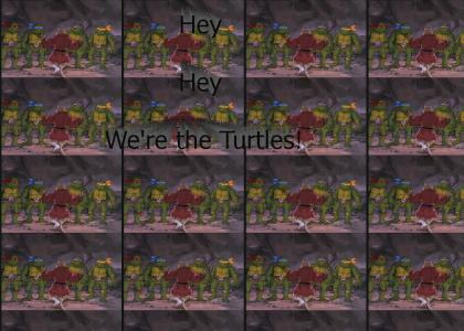 Hey, Hey, we're the Turtles.